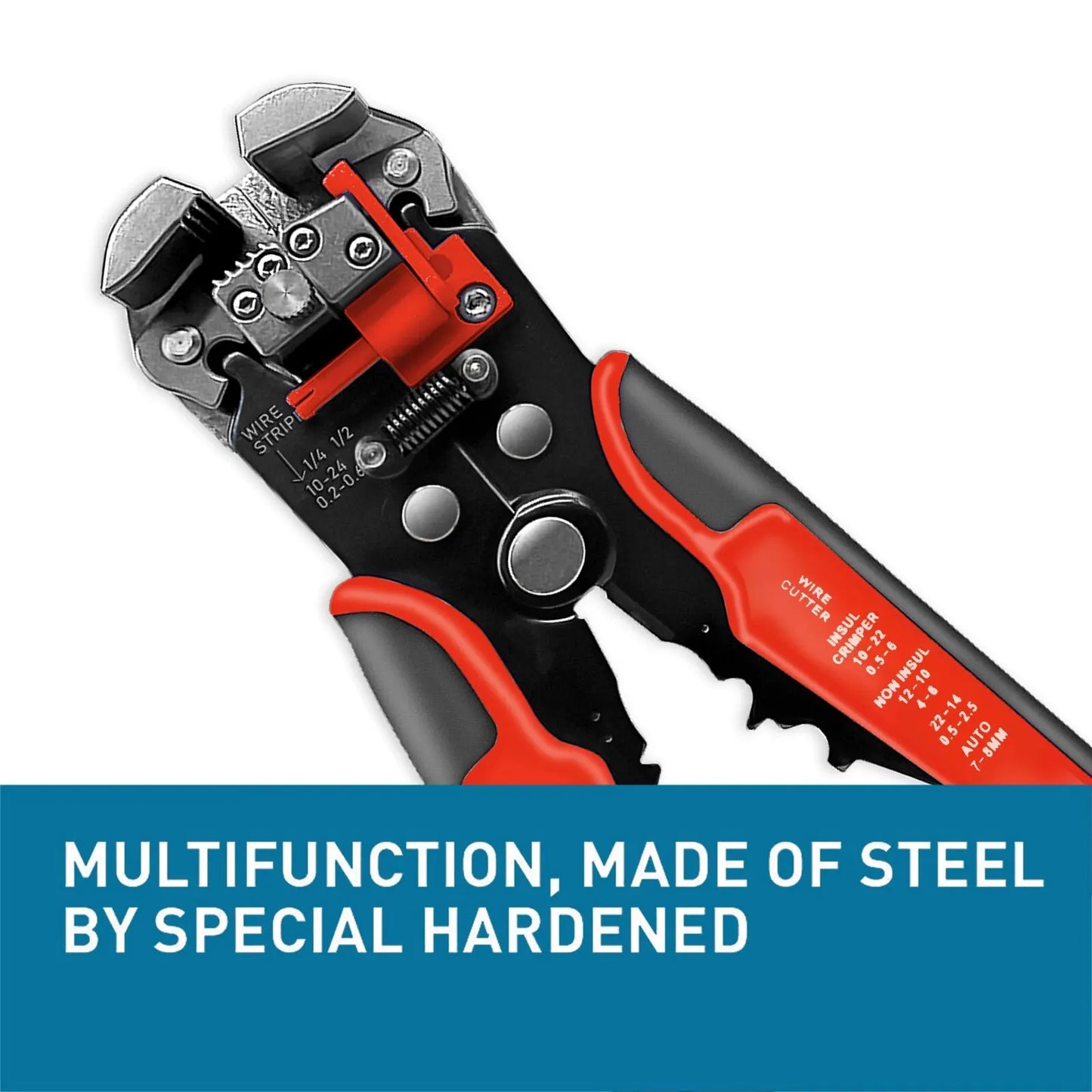 Professional Electrician Wire Tool Cable Wire Stripper Cutter Crimper Automatic Crimping Stripping Plier