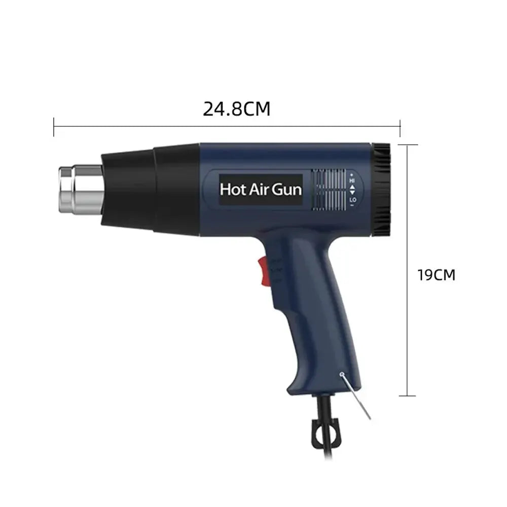 Industrial Hair dryer Heat Gun 2500W Hot Air Gun Air dryer for soldering Thermal blower Soldering station Shrink wrapping Tools