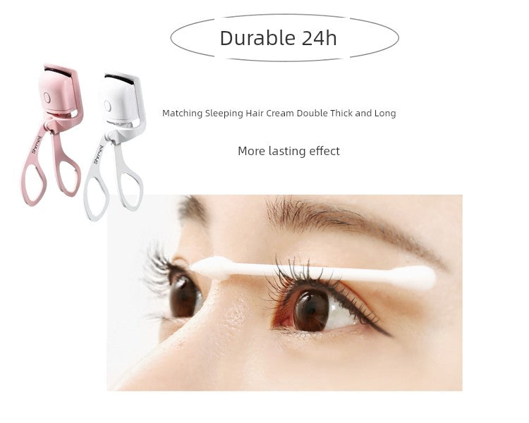 Yi Mengling Same Style Shrmeil Flash Meitang Hot Iron Eyelash Curler Eyelash Heater Electric Heating Lasting Hair-Styling Female