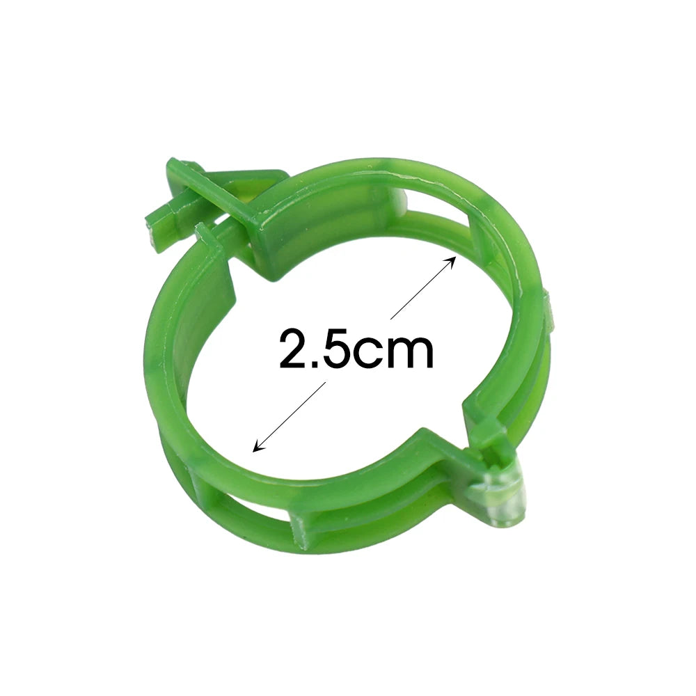 Plant Support Clips Reusable Garden Clips for Support Tomato Grape Vines Fruits Vegetable Plants Grafting Fixing Garden Tools