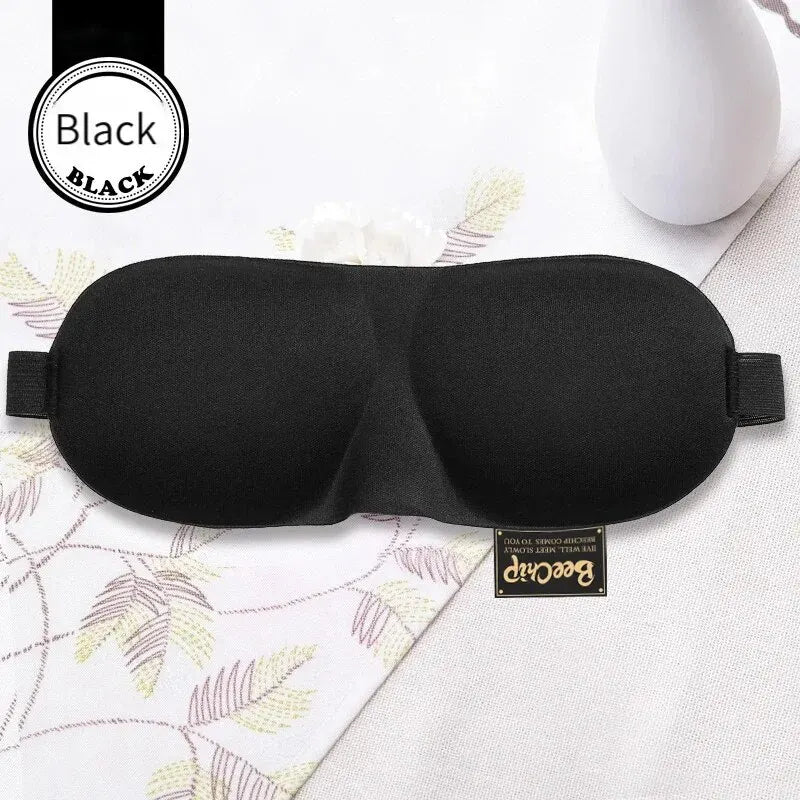 3D Sleep Mask Natural Sleeping Eye Mask Eyeshade Cover Shade Eye Patch Women Men Soft Portable Blindfold Travel Eyepatch 1Pcs