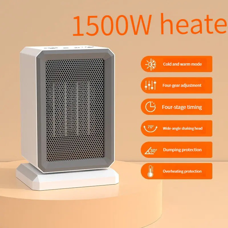 1000W Head Shaking Silent Space Heater