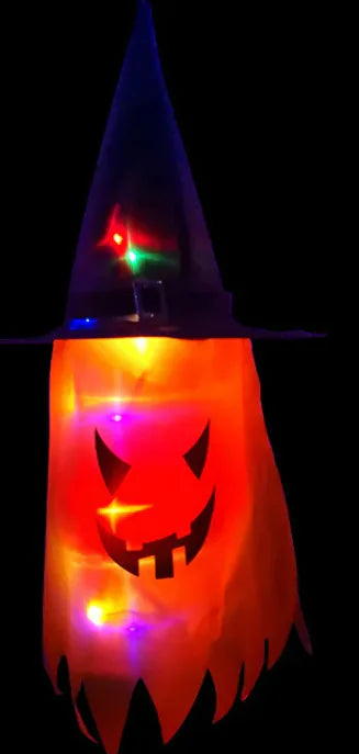 Halloween Lanterns Cloth Art String Lights